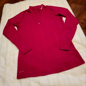 Nike Dri-Fit Long Sleeved Half Zip Pullover